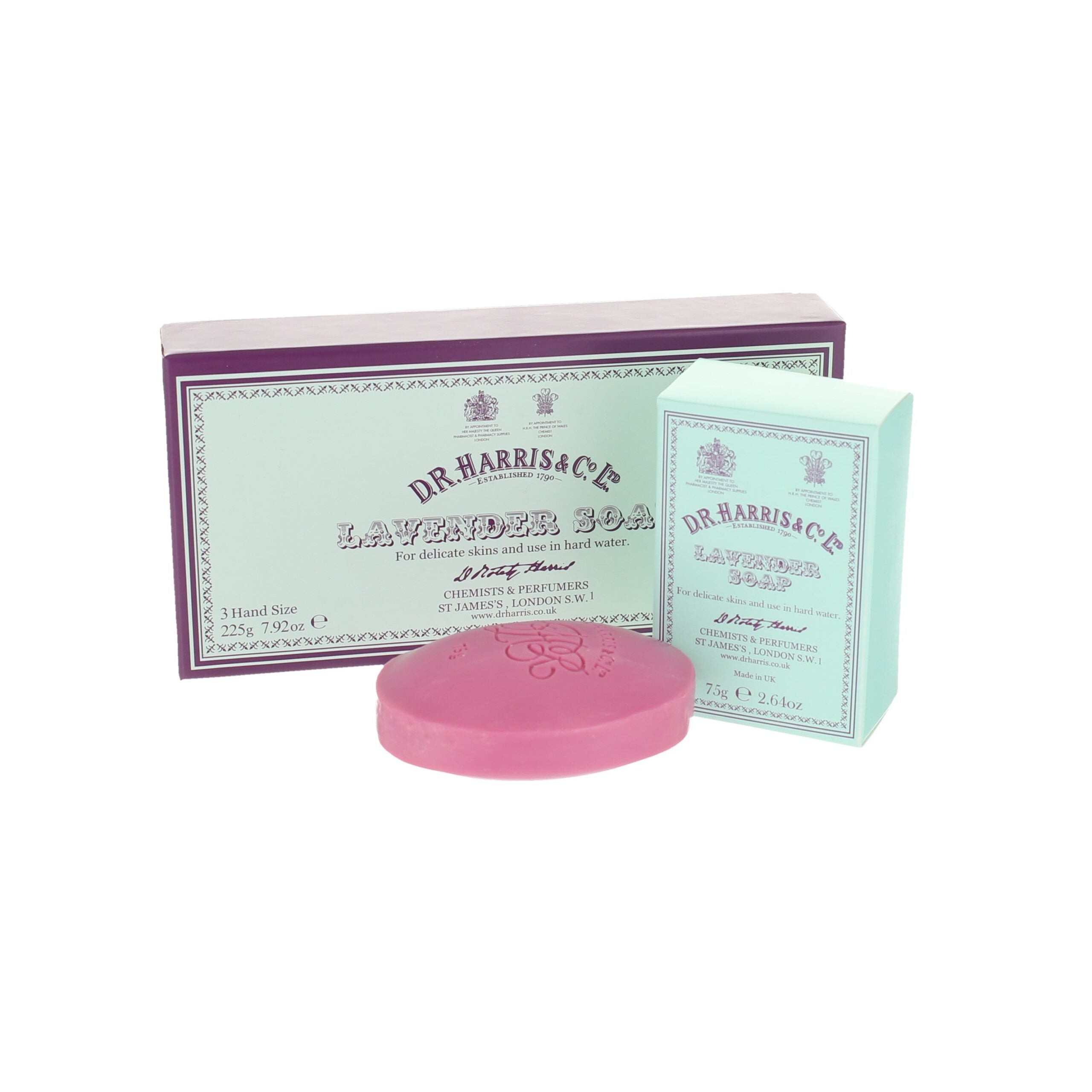 D.R. Harris Lavender Hand Soap, 3 Pack